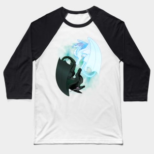 Wings of Fire - Arctic and Foeslayer Baseball T-Shirt